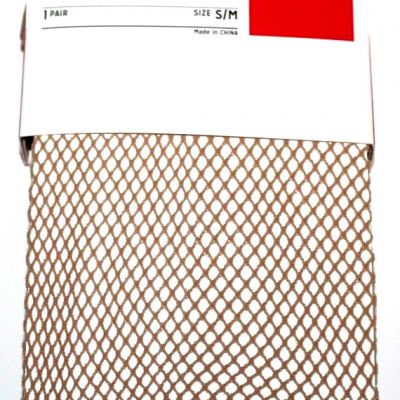 Ladies Nude Net Fashion Tights - S/M